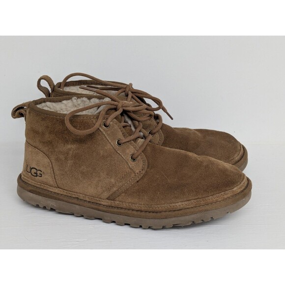 UGG Shoes - UGG Neumel Brown Chestnut Suede Chukka Classic Boots Women’s Size 10 Men’s 8